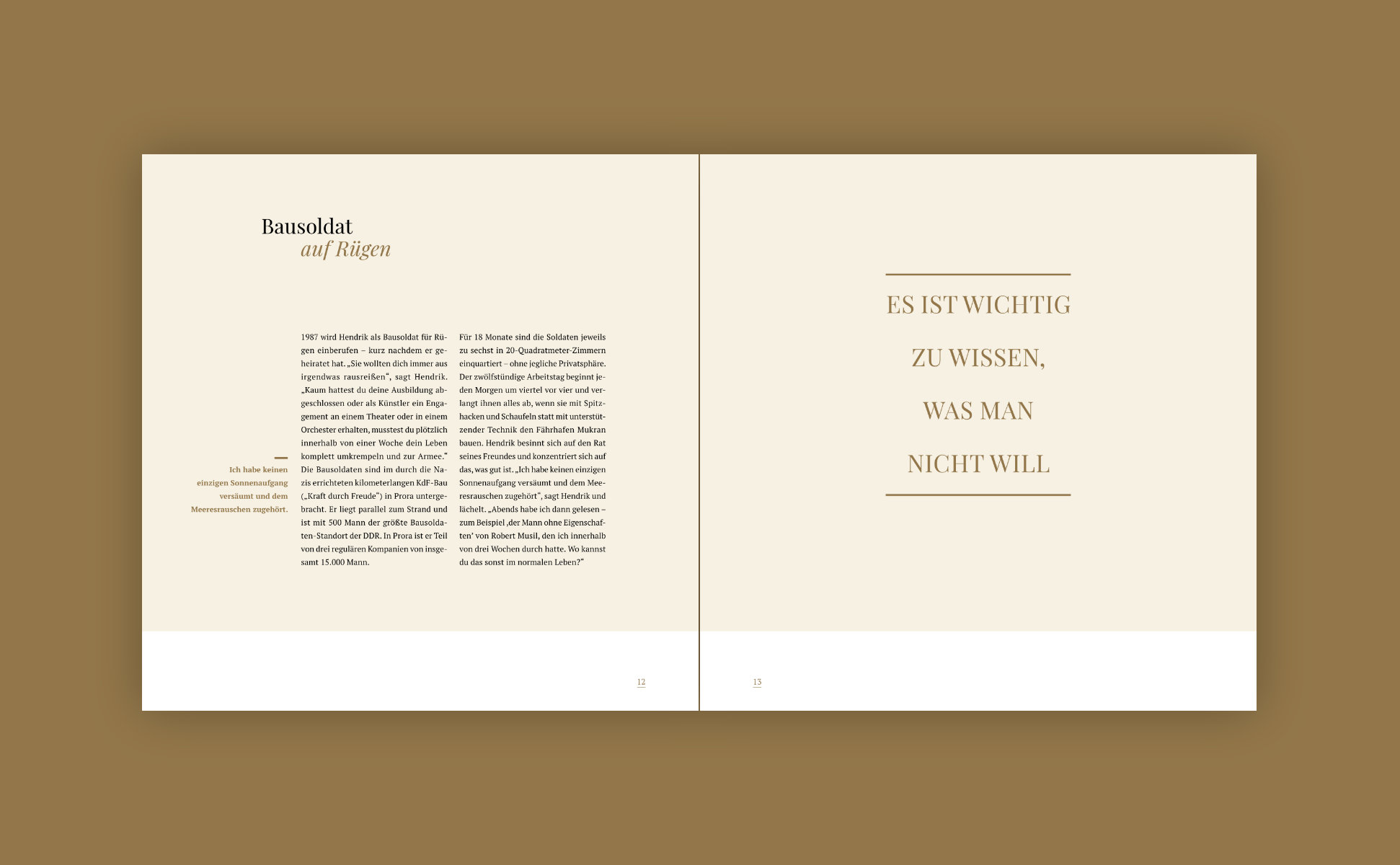 Buch Template: Layout-Beispiel 3, Doppelinnenseite Ansicht 3